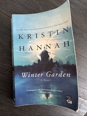 Kristin Hannah "Winter Garden" Paperback - Blue Cover